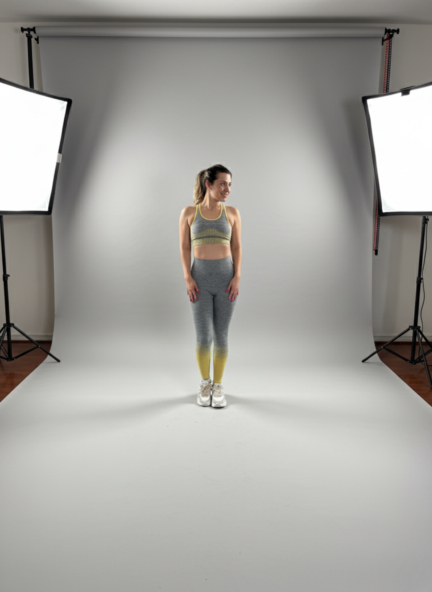 SET 3 PIEZAS LEGGING DE CINTURA ALTA Y CROP TOP